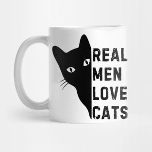 Real Men Love Cats Mug